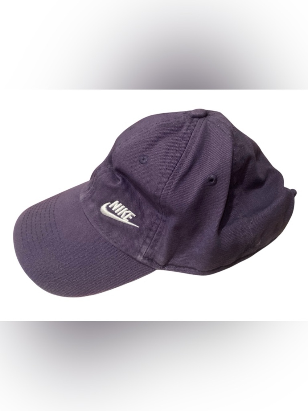 Nike Unisex Adults Baseball Cap blue  Solid Adjustable Casual One Size